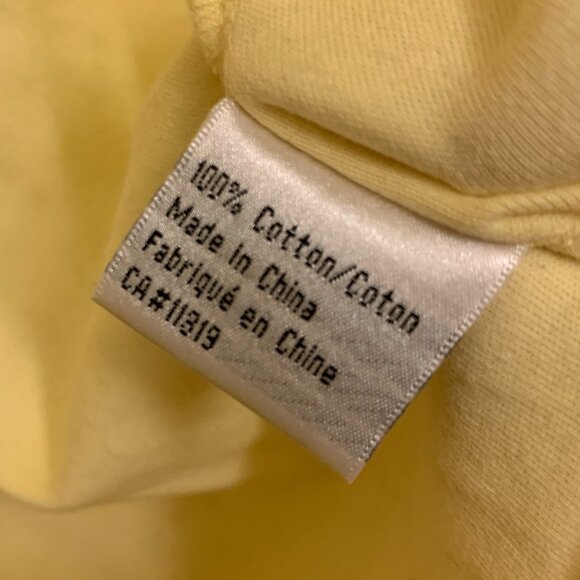 Garage - Yellow zip up sweater - Size M - 100% cotton - Picture 3 of 4